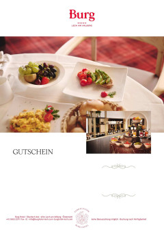 Burg Hotel Frühstücksbuffet