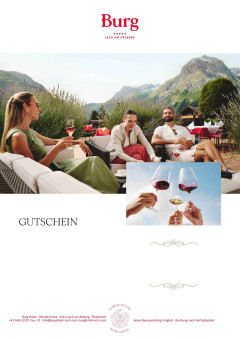 Burg Frühstück Sonnenterasse